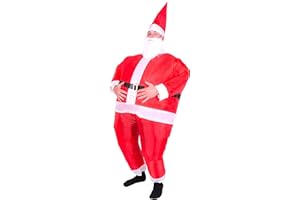 BODYSOCKS FANCY DRESS Bodysocks Inflatable Santa Claus Costume (Adult)