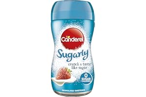Canderel Sugarly Sweetener Jar - Zero Calorie and Keto Friendly Sugar Alternative - 6 x 275g