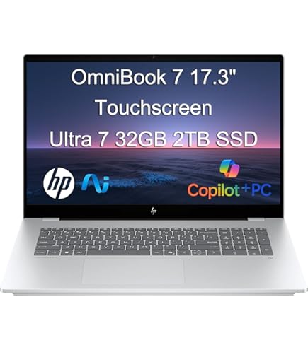 HP Laptop Flagship 17 2023, Pantalla IPS FHD De 17.3 Pulgadas  1920 X 1080 Intel 10 Core I5 1335u Beats I7 1260u Graficos Iris Xe Bluetooth