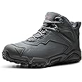 NORTIV 8 Men's Waterproof Hiking Boots Lightweight Mid Ankle Trekking Trails Outdoor Boots JS19001M