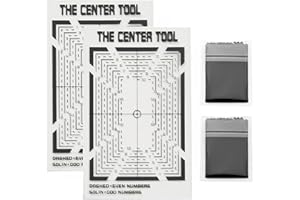 CDXHOME Legends - Kit de herramientas de centrado de clasificación de tarjetas, 2 herramientas de centro de precisión para envíos de tarjetas PSA y BGS, garantiza un centrado preciso de la tarjeta,
