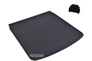 M MOTOS Baignoire de Coffre Tapis de Coffre pour Audi A4 Avant 2015- Améliorez Votre Confort de Voyage avec la Voiture Tapis antidérapant