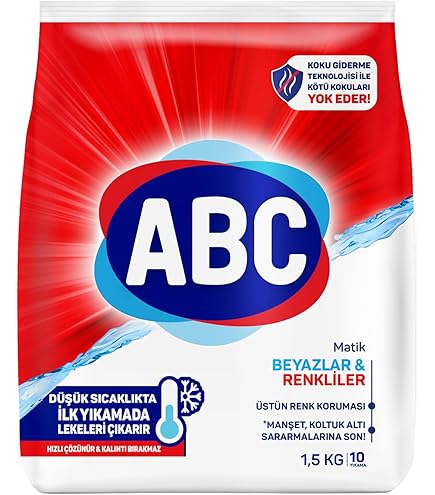 ABC MATİK ÜSTÜN RENK KORUMASI BEYAZLAR&RENKLİLER 1,5KG