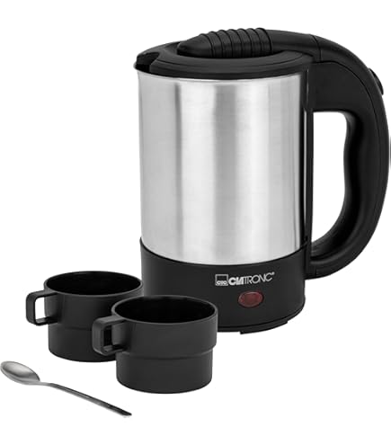 Bollitore Elettrico Unold 0.5L 1000W - Acciaio Inox, Nero Con Accessori - Foto 8