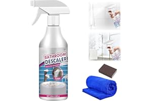 CATNAT Nettoyeur de taches têtues, 2026 Nouveau Acide Oxalique Nettoyant WC Salle Multifonctionnel Nettoyant Salle de Bain, Puissant Bathroom Descaler Foam Spray pour Toilettes Égout Salle (1)