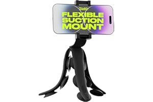 Tenikle® PRO Flexibles Tentakel-Stativ für Handy und Action-Kamera GoPro, Insta360, DJI Osmo, Bekannt aus Shark Tank, biegbare Saugnapf-Kamerahalterung und Halterung, kompatibel mit iPhone und Android