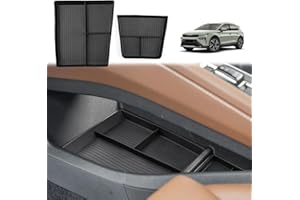 ‎GAFAT GAFAT Kompatibel mit Skoda Elroq EV Elektro 2025 2026 Mittelkonsole Aufbewahrungsbox, Für Neu Elroq ab 2025 Organizer Tray Mittelkonsole, TPE-Weichgummi, Elroq Zubehör [2 Stück]