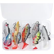 Leurres De Pêche Pour Perche - Avec Leurre Souple De Petite