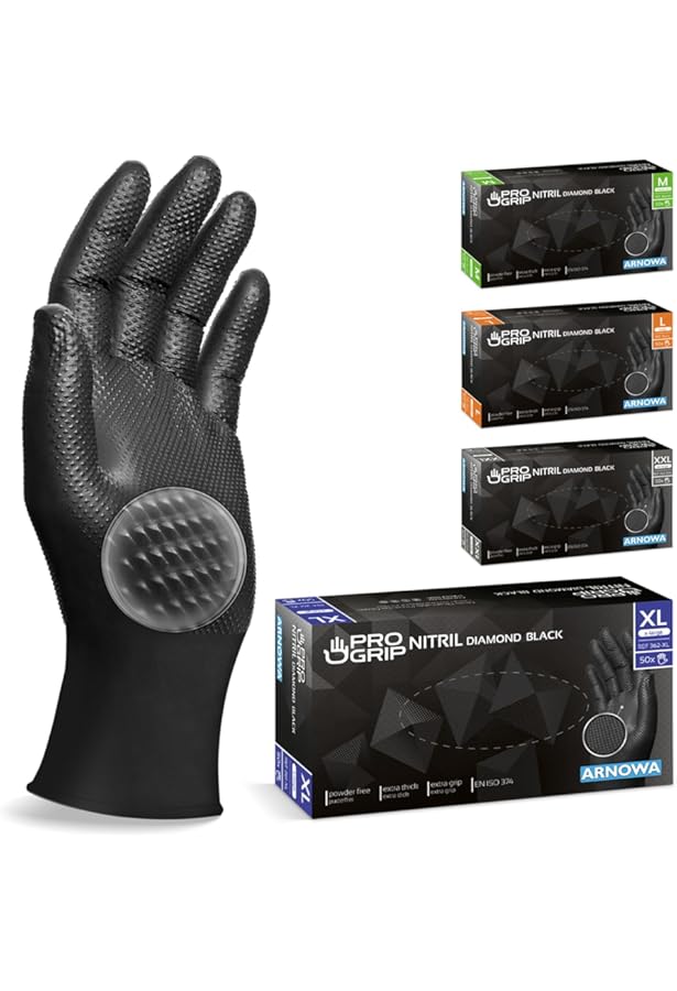 Nitrilhandschuhe Schwarz Safe Health Nitril Handsch Produktbild-Vorschau 1