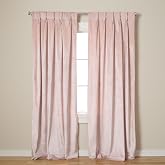 Exclusive Home Curtains, Kadife PP Pinch Pileli Perde Paneli, 27x96, Kırmızı
