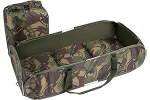 Carper Tackle Carp Cradle Fishing Unhooking Mat Pop Up DPM Camo With Carry Bag