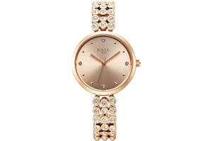 Titan Raga Showstopper Quartz Analog Rose Gold Dial Rose Gold Metal Strap Watch for Women - NT95262WM01