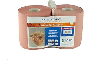 Fashion Manufacturer Bobines essuie-tout chamois - Lot de 2