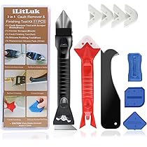 8Pcs Rubber Caulking Tool Kit, Silicone Caulking Caulk Finishing Tool