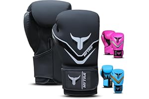 Mytra Fusion guantoni da boxe 10 oz 12 oz 14 oz 16 oz guantoni boxe per l'allenamento di pugni sparring Muay Thai guantoni Uomini e donne guanti boxe
