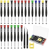 Ainiv 23PCS Precision Screwdriver Set, Glasses Screwdriver | Multi-purpose Precision Screwdriver Set for Watches, Glasses, Mo