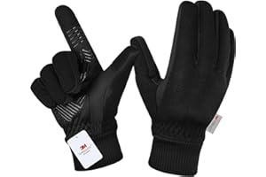 ‎MOREOK MOREOK Winterhandschuhe Herren Damen -10°F 3M Thinsulate rutschfest Fahrradhandschuhe Sporthandschuhe,Touchscreen Warme Skihandschuhe für Wandern Laufen Motorrad Skifahren