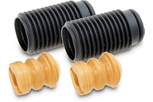 BESTPRICE 1x set di protezione antipolvere ammortizzatore assale anteriore