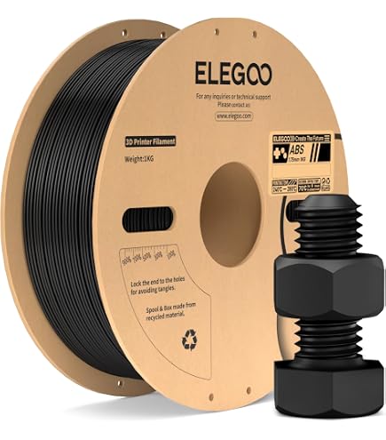 Smart Materials 3D Pellet ABS Per Stampa 3D, Granulato Termoplastico Naturale, 1 Kg, Qualità Vergine
