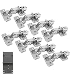 Furniware 2 Pièces Recouvrante Charnière Porte Placard, Angle D