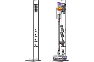 vhbw Ständer kompatibel mit Dyson gen5 V15s Submarine V15 Detect Absolute Detect Complete V12 Slim V11 V10 V8 V7 V6 Akku-Staubsauger mit Wischaufsatz als stabile Halterung Zubehör
