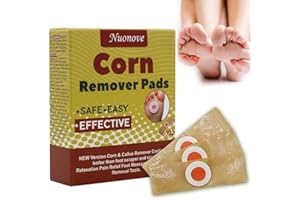 NUONOVE Hühneraugen, Hühneraugen Pflaster, Hühneraugen Entferner, Corn Remover, Druckschutzpflaster zur Behandlung bei Hühneraugen, Zur Behandlung hartnäckiger Hühneraugen und Hornhaut (1PACK)