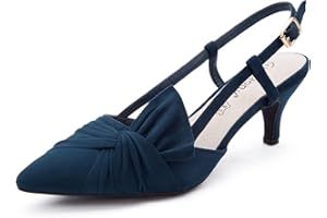 Greatonu Donna Gattino Papillon Scarpe Tacchi Sandalo Scarpe Pompe Corte