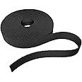 KabelDirekt – Hook & Loop Cable Straps – 5m × 12.5mm – cut to size, reusable (roll of hook & loop tape, multi-use, bundle and