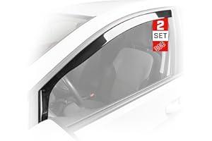 ‎WALSER Walser Premium Auto Windabweiser für Skoda Octavia IV 01/2020-Heute, Octavia IV Combi 11/2019-Heute, Passform Regenabweiser Set für Fahrer- und Beifahrerseite, Auto Windabweiser 2 STK.