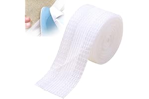 DHER Cintas Para Pantalones De Costura De Cinta 10 Metros De Pegatinas Laterales Para Tirar De Ropa, Autoadhesivo Universal,Corte Libre,Cinta Planchar Para Abrir Pantalones Pegatinas Abrir (blanco)