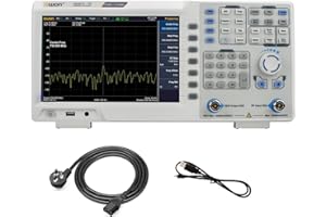 OWON XSA815-TG 9-Zoll-LCD-Spektrumanalysator mit Tracking-Generator, Frequenzbereich 9 kHz bis 1,5 GHz, hohe Auflösung 1280 x 800 Pixel mit USB-Host, USB-Gerät, LAN, Kopfhörer, HDMI-Konnektivität