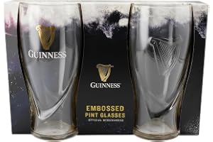 Guinness Guinness logotyp unisex pint glas transparent, glas