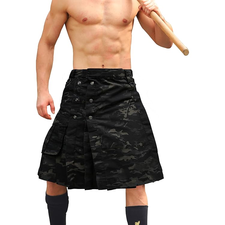 The Scotland Kilt Company Kilt Kilt Utilitaire Pour Homme Style Punk