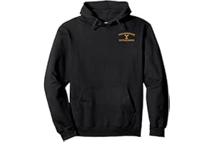 Y YELLOWSTONE Yellowstone Dutton Ranch Gold Pocket Logo Pullover Hoodie