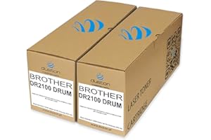 duston 2x DR2100, DR-2100 tamburo compatibile con Brother DCP-7030 DCP-7040 DCP-7045N HL-2140 HL-2150N HL-2170W MFC-7320 MFC-7440N