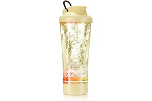 VOLTRX Botella eléctrica VortexBoost-Mezclador de batido de proteínas recargable USB C portátil, tazas de coctelera para batidos de proteínas y batidos de reemplazo