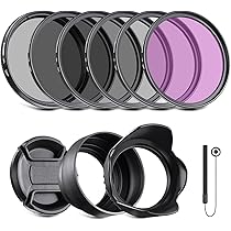 NEEWER 67mm Filtro CPL y Polarizador HD para Teléfono con Clip y Zapata Fría, Incluye Bolsa y