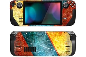 ‎PLAYVITAL PlayVital Protective Skin Decal for Steam Deck LCD, Skin Accessories Custom Film Stickers Vinyl Decal Faceplates Adhesive Film for Steam Deck OLED Handheld Gaming PC Aging
