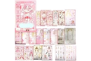 WUSJCOF Regalo Bambina 6-10 Anni, Dress Me Up Sticker, Lavoretti Creativi per Bambini, Giochi 6-10 Anni, Libri Adesivi Bambini, Pittura Diamante, giochi creativi bambina 10 anni