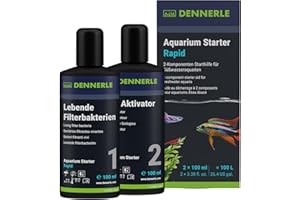 Dennerle Aquarium Starter Rapid Bio-Activator, 200 ml