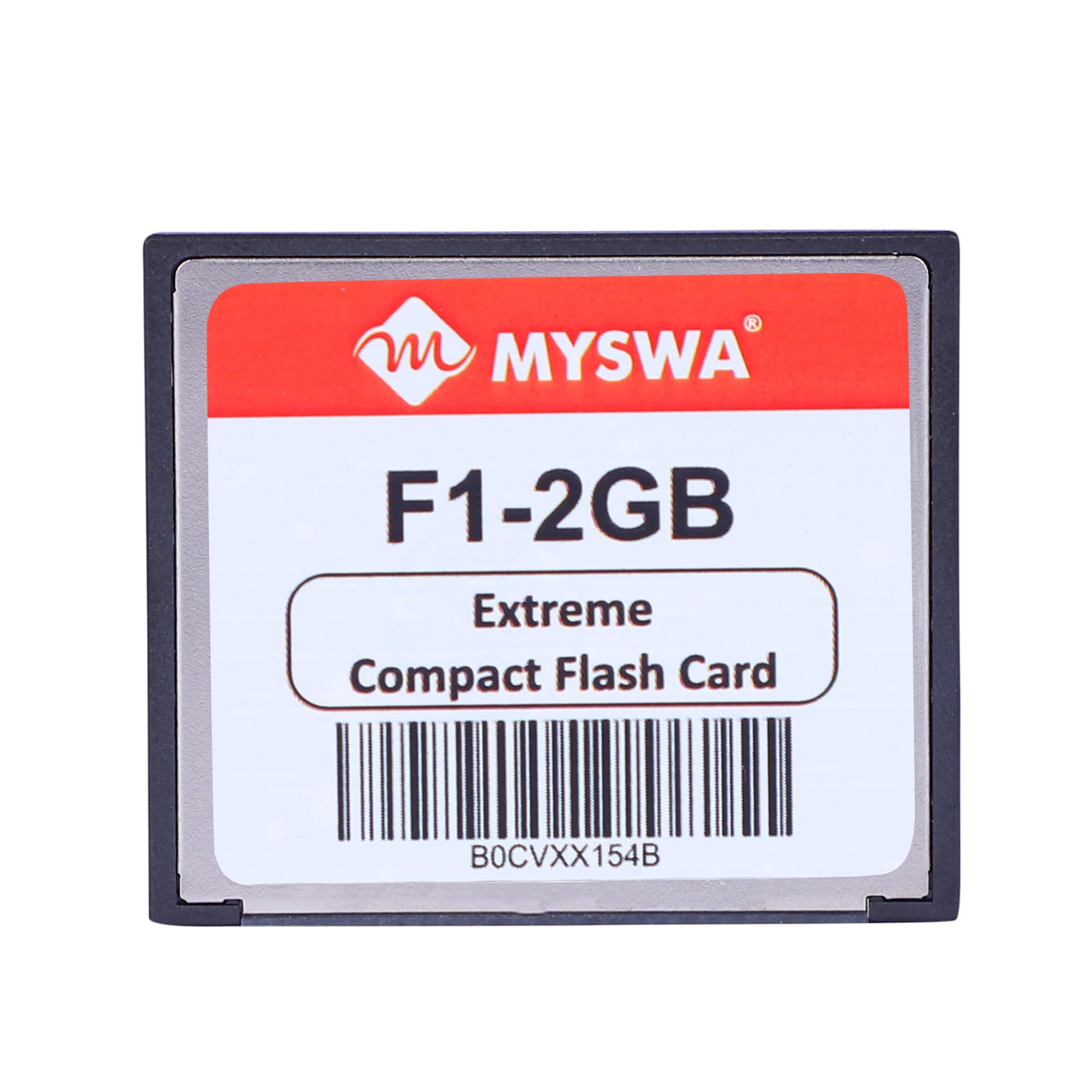 MYSWA F1-CF2GB F1 Extreme Compact Flash 2 GB MLC CF Type 1 Memory Card for CNC Machine, Railways Locomotives, Airplane Cockpits, Camera, Desktop etc