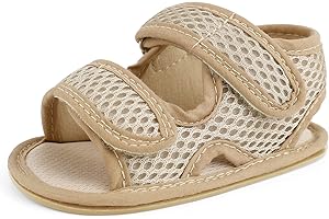 MASOCIO Baby Sandalen Junge Mädchen Sommer Schuhe Babyschuhe Flach Gummi Anti-Rutsch