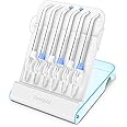 Oralphi Water Flosser Replacement Tips for Waterpik Water Flosser (Storage Case & 6 High-Pressure Classic Jet Tips Combo)