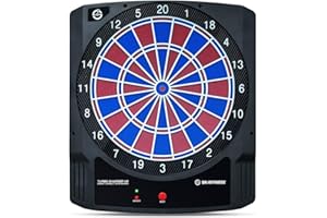 Smartness Carromco 94014 Cible de fléchettes électronique avec Application Turbo Charger