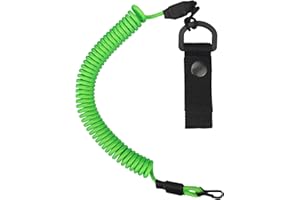 ‎EDCX EdcX Paracord Tactical Lanyard, Spiral-Kabel, elastischer Schlüssel-Anhänger aus Paracord