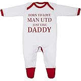 man united baby sleepsuit