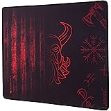 ZEBRONICS Firestorm Gaming Mouse pad for All Mouse sensors with Micro-Textured Fabric Surface, Anti Slip Rubber Base, 350x250