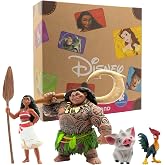 Bullyland 13261 - Walt Disney Vaiana play figure set with Moana, Maui demigods, Pua &amp; Heihei pig, true to detail, ideal as a