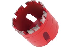 PRODIAMANT Diamant Dosensenker 82 mm x M16 Beton, Ziegel, Mauerwerk PDX857.638 7 Diamantsegmente 10mm Segmenthöhe