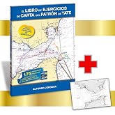 PATR&Oacute;N DE YATE.175 EJERCICIOS DE NAVEGACI&Oacute;N RESUELTOS Y EXPLICADOS PASO A PASO-mayo 2026 (Incluye carta del Estrecho) (LIBROS